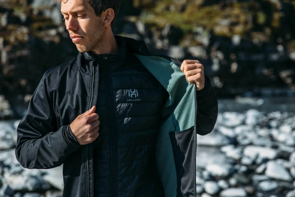 Hellner Men's Nirra Hybrid Jacket 2.0 Black Beauty Discount