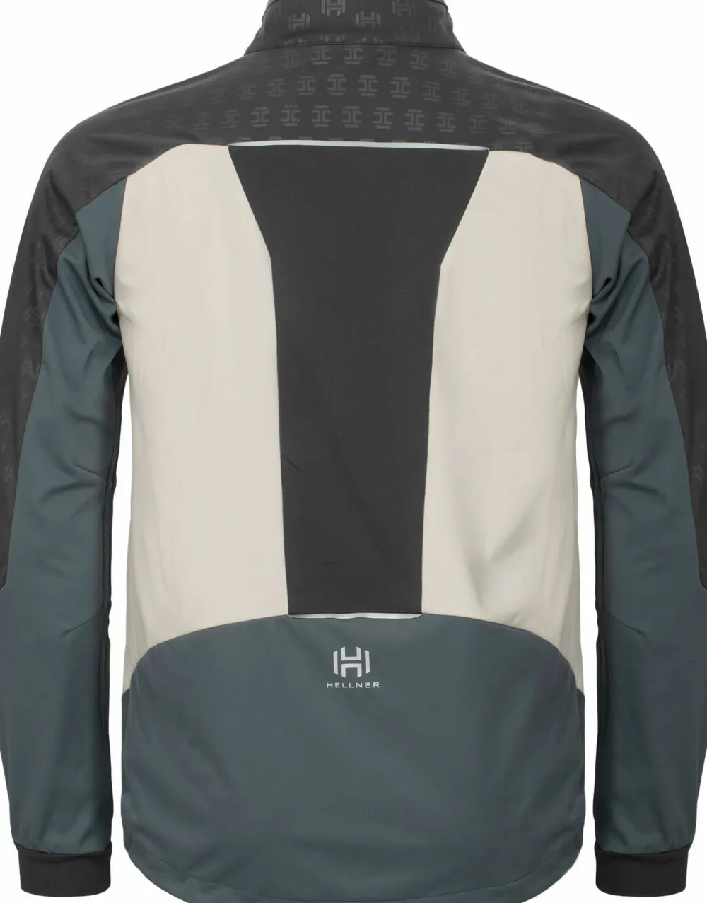 Hellner Men's Sårjås XC Ski Jacket Stormy Weather/Asphalt/Off White Stormyweather/Asphalt/Offw New