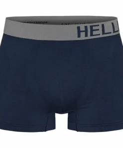 Hellner Men's Svierkku Seamless Boxer Dress Blue