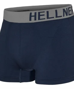 Hellner Men's Svierkku Seamless Boxer Dress Blue