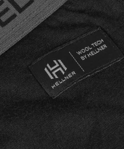 Hellner Men's Wool Tech Base Layer Pant Black Beauty