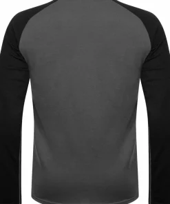 Hellner Men's Wool Warm Base Layer Long Sleeve Phantom/Black Beauty