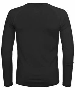 Hellner Men's Wool Warm Base Layer Long Sleeve Black Beauty Hot