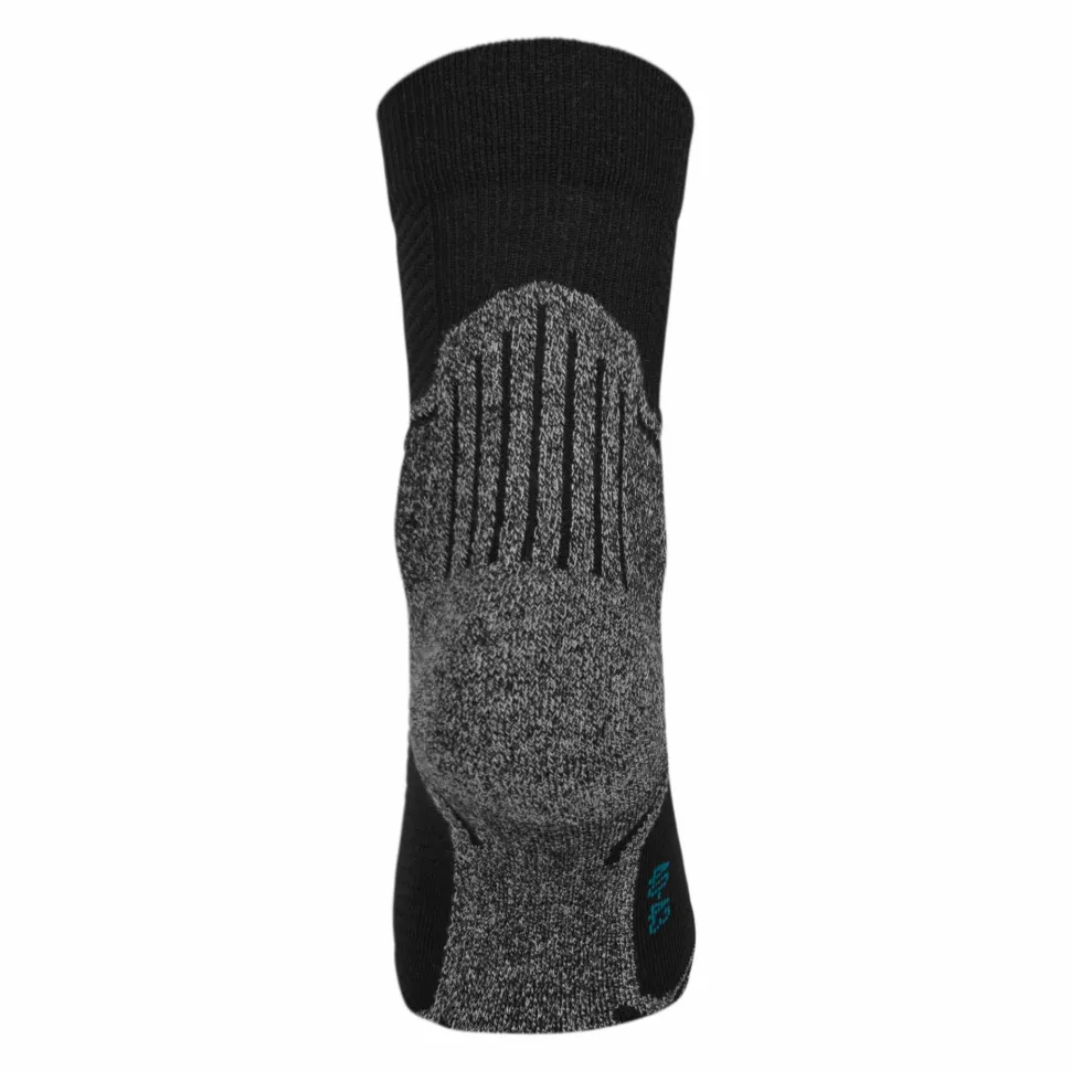 Hellner Mid Tech Run Sock Black Beauty
