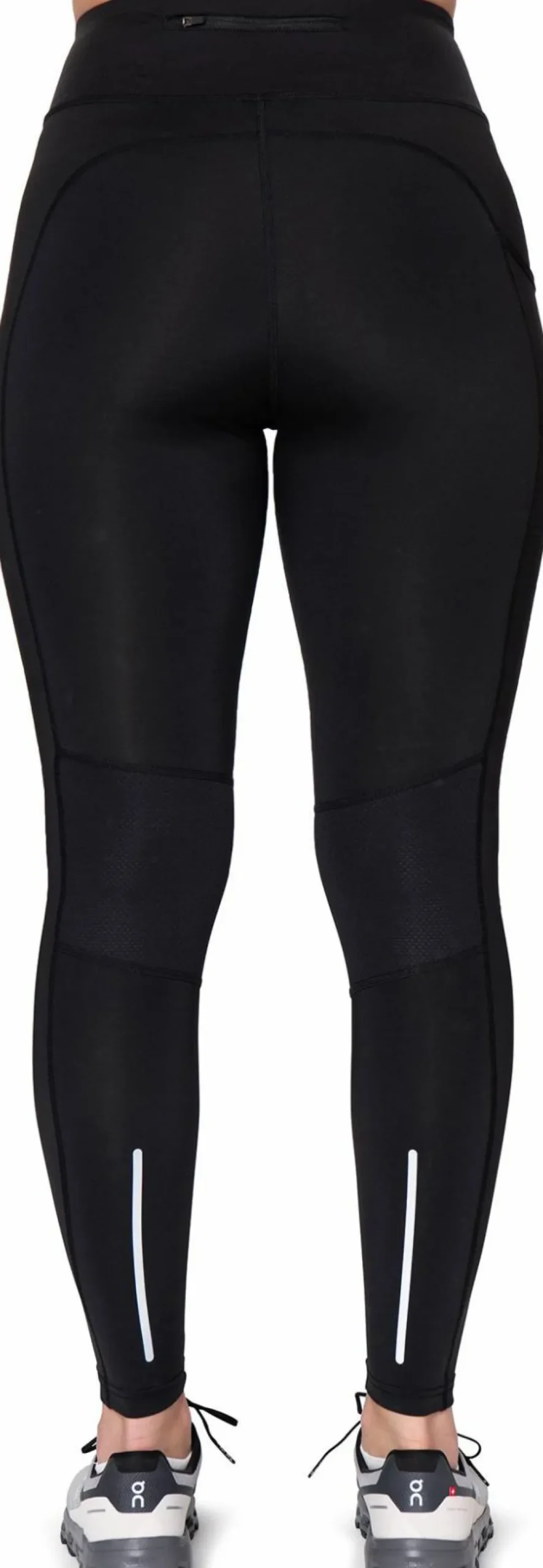 Hellner Mustavaara Running Tights Women Jet Black