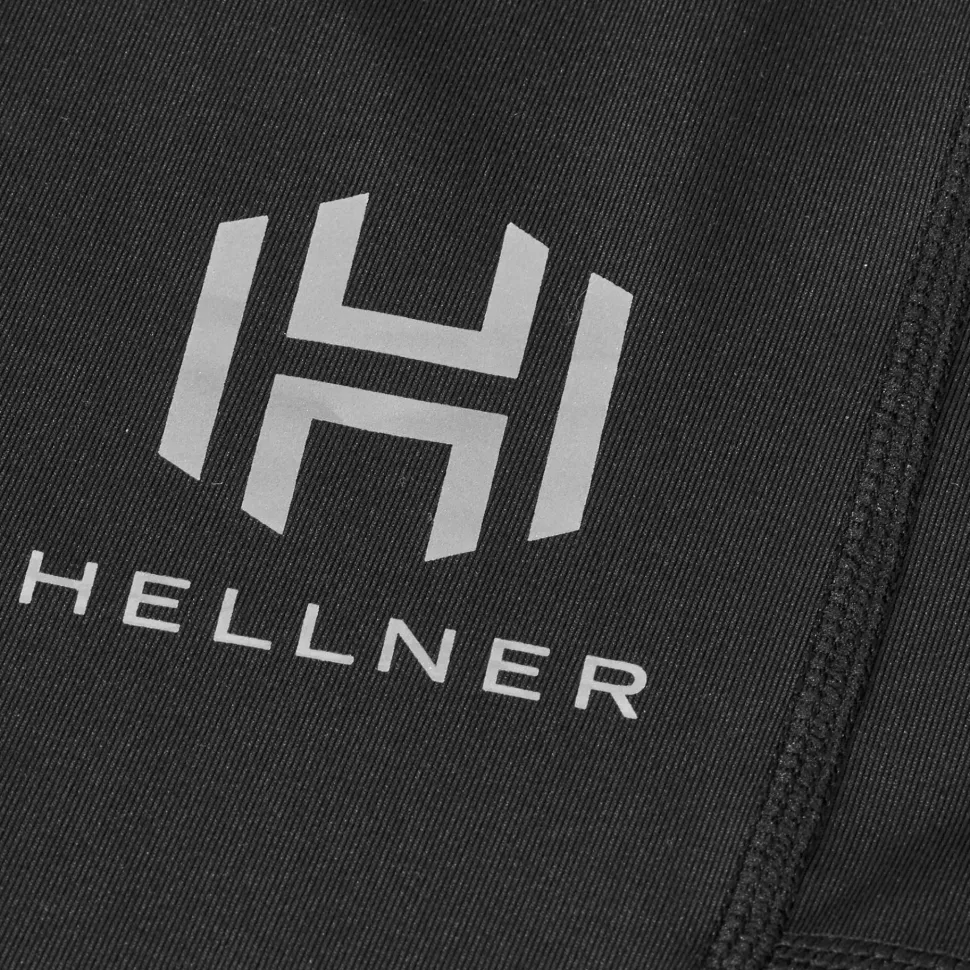 Hellner Mustavaara Running Tights Women Jet Black