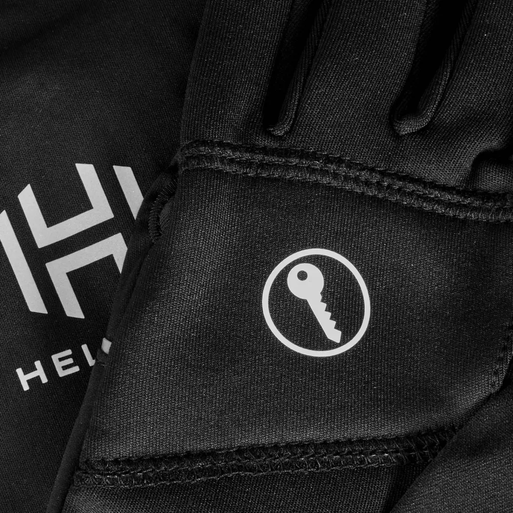 Hellner Nirra Running Cover Glove Black New