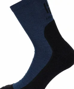 Hellner Running Mid Comfort Sock Dress Blue Clearance