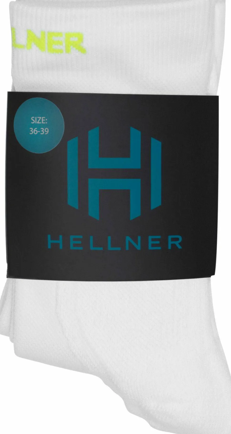 Hellner Shafted Run Sock 2-P Bright White