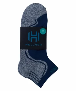 Hellner Shaftless Tech Run Sock Dress Blues