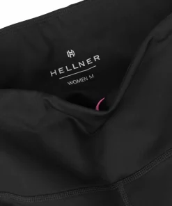 Hellner Women's Compression Full Length Tights Black Beauty New
