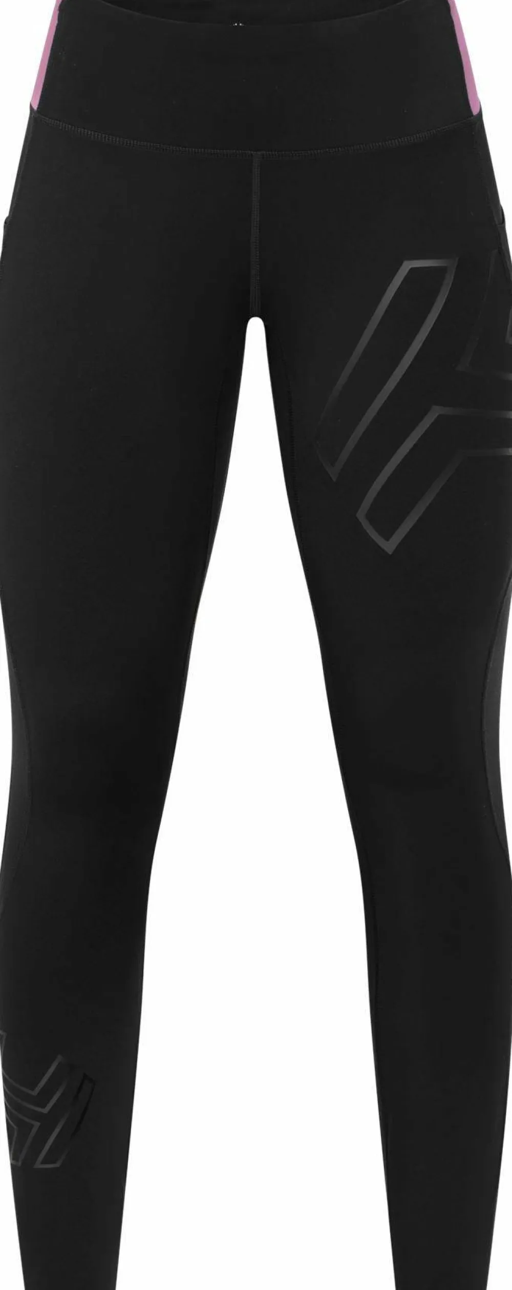 Hellner Women's Compression Full Length Tights Black Beauty New