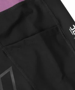 Hellner Women's Compression Short Tights Black Beauty