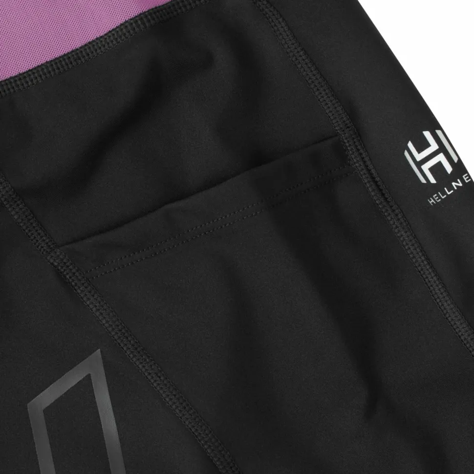 Hellner Women's Compression Short Tights Black Beauty