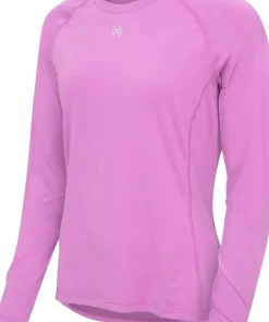 Hellner Women's Core Running Rn Long Sleeve Tee Mulberry