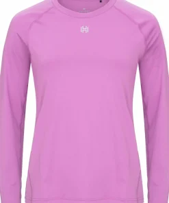 Hellner Women's Core Running Rn Long Sleeve Tee Mulberry