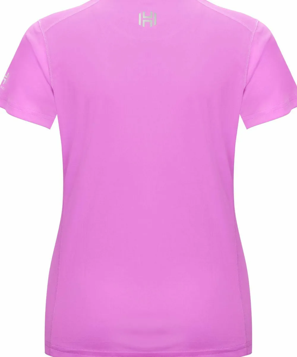 Hellner Women's Core Running Tee Mulberry Hot