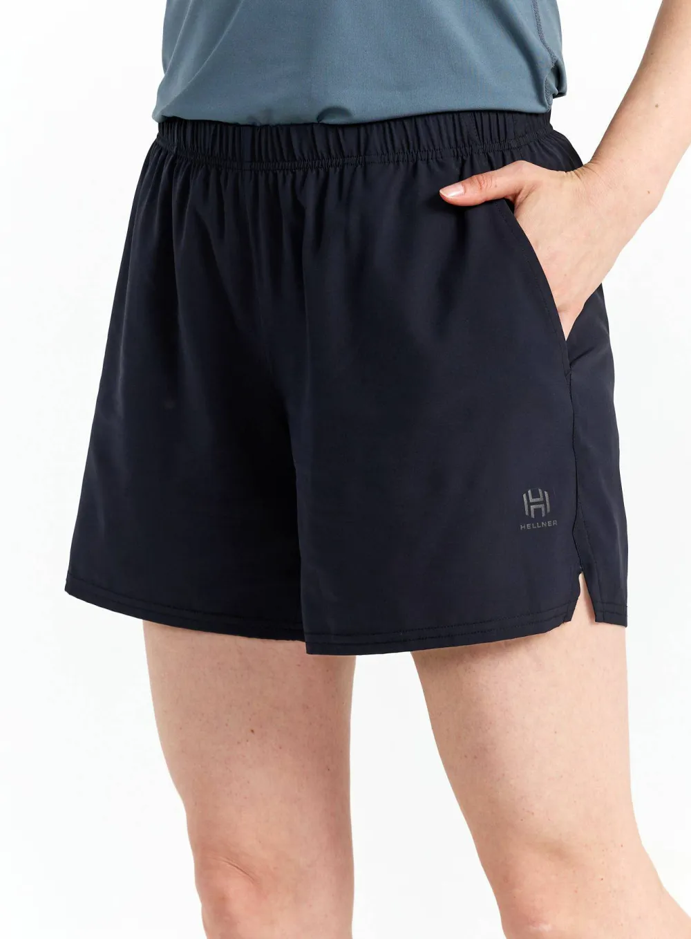 Hellner Women's Core Running Shorts Black Beauty Hot