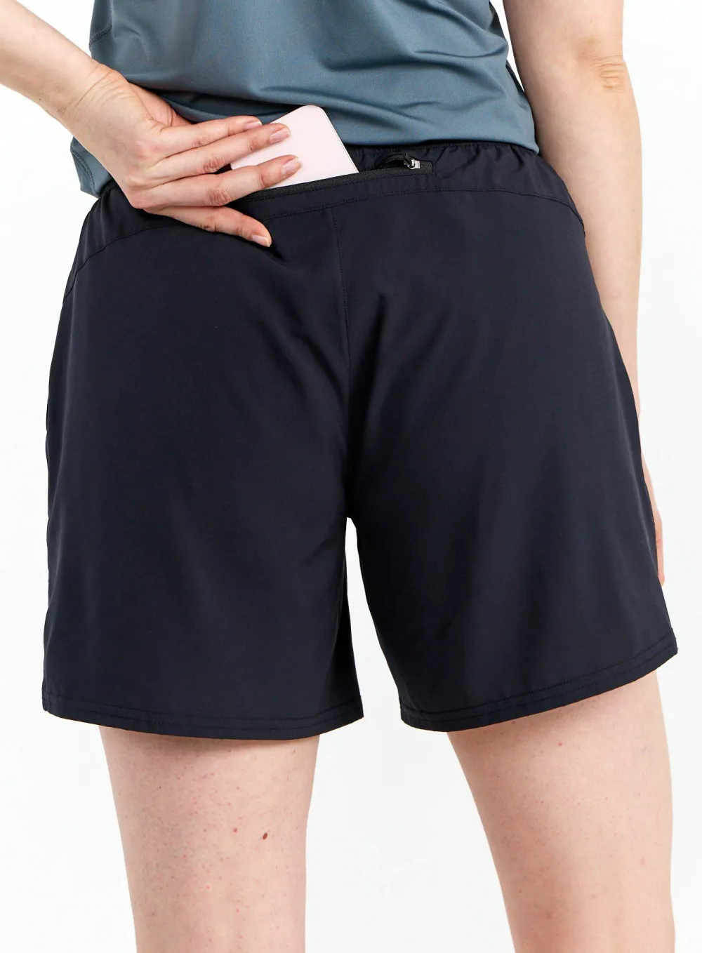 Hellner Women's Core Running Shorts Black Beauty Hot