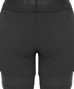 Hellner Women's Kelva 2-In-1 Running Long Tights Black Beauty/Black Beauty Outlet