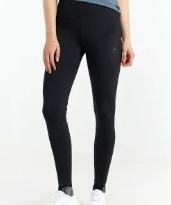 Hellner Women's Liedik 7/8 Tights Black Beauty New