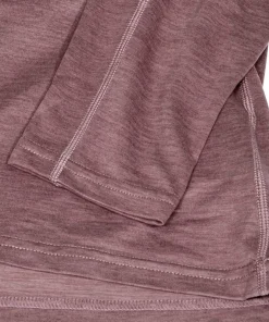 Hellner Women's Nunis Halfzip Long Sleeve Tee Rose Taupe Sale