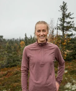 Sale Women's Nunis Halfzip Long Sleeve Tee Damtröjor & Skjortor|Träningskläder Dam