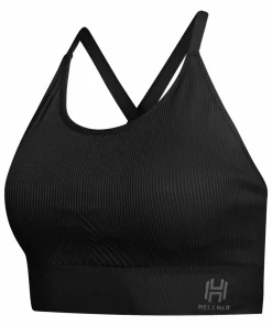 Hellner Women's Seamless Tech Sport Bra Black Beauty Sale