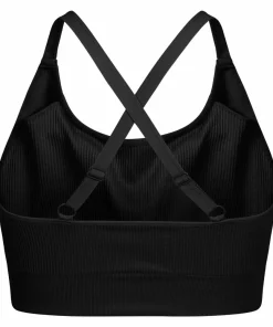 Hellner Women's Seamless Tech Sport Bra Black Beauty Sale