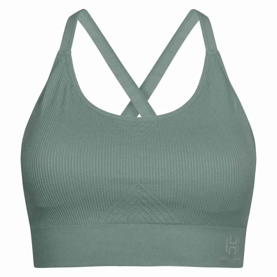 Hellner Women's Seamless Tech Sport Bra Laurel Wreath
