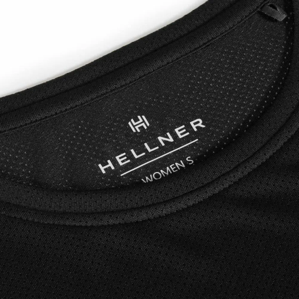 Hellner Women's Tossis Mesh Tee Black Beauty Outlet