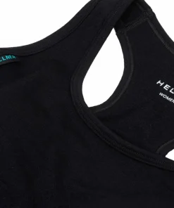 Hellner Women's Wool Tech Seamless Bra Black Beauty