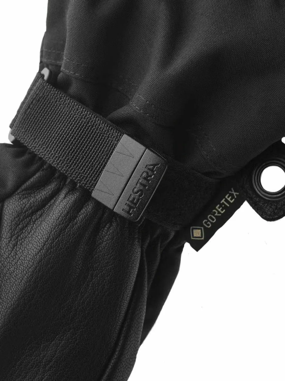 Hestra Army Leather Gore-Tex - 5 Finger Black/Black