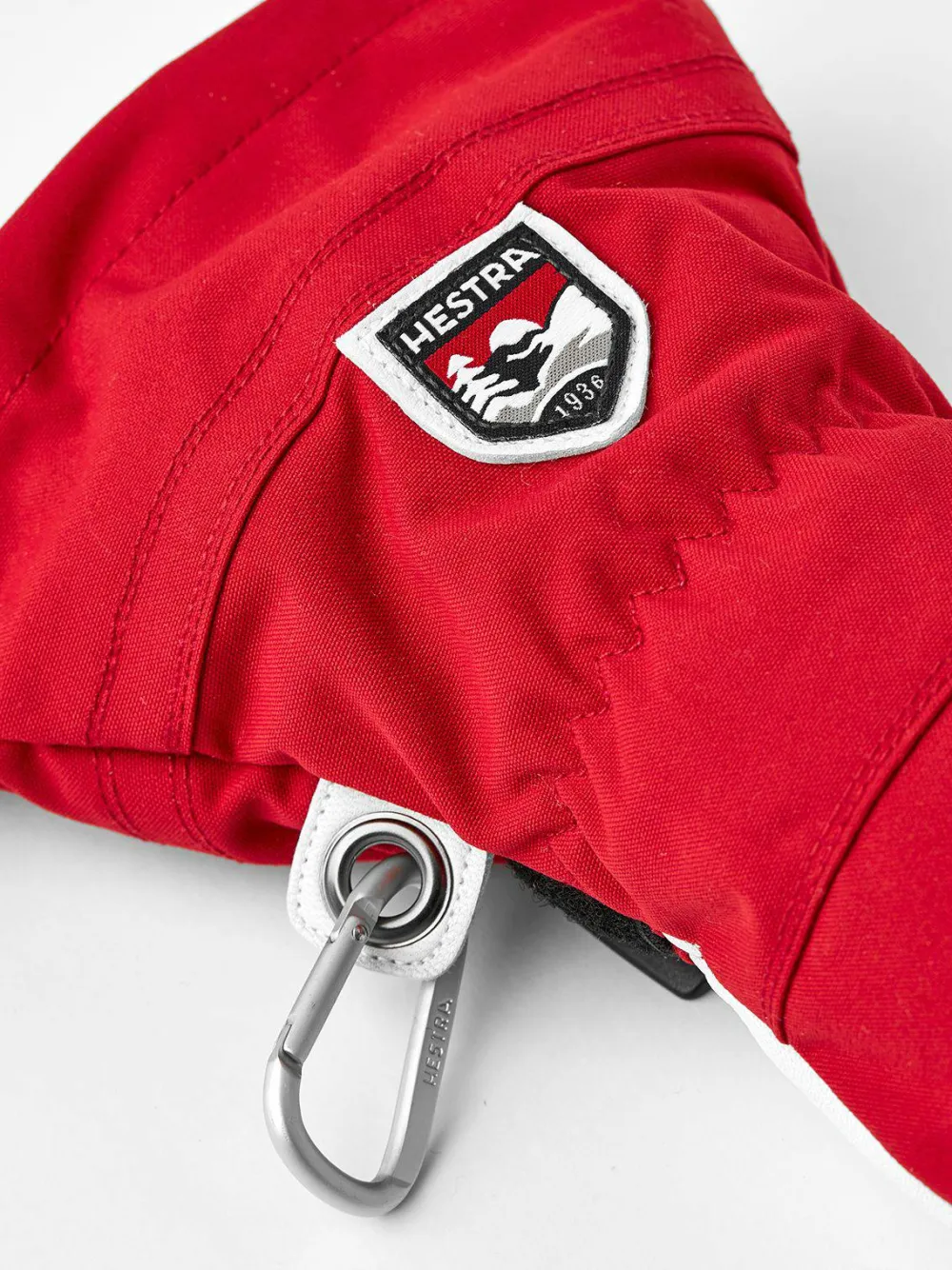 Outlet Army Leather Heli Ski 5-finger Red Skidkläder Herr|Handskar & Vantar Herr