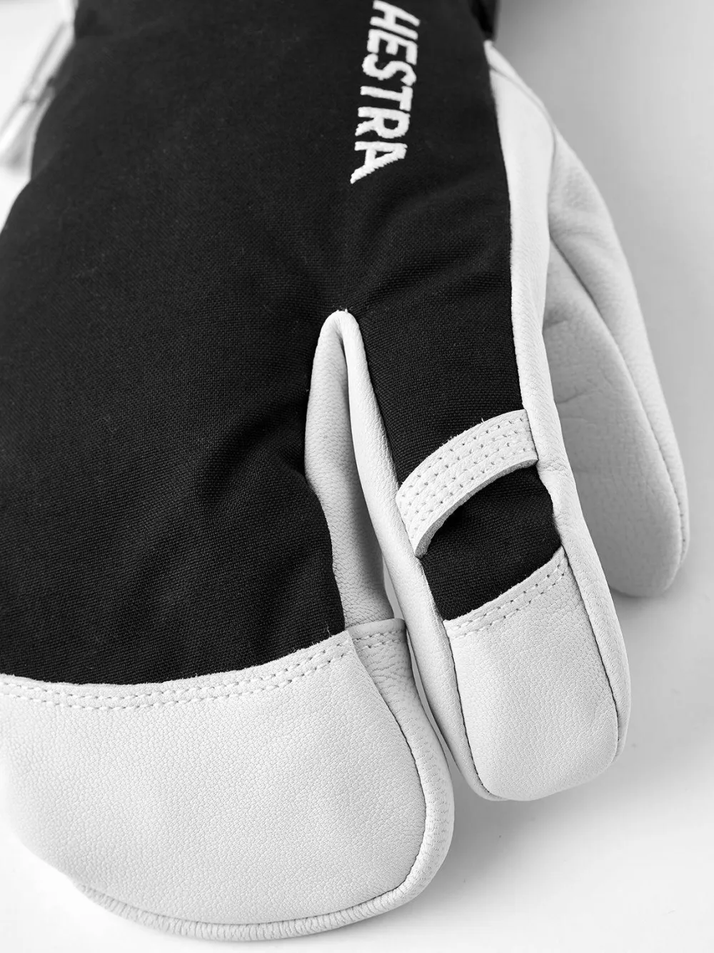 Online Army Leather Heli Ski 3-Finger Black Handskar & Vantar Dam