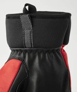 Hot Army Leather Wool Terry 5-Finger Skidkläder Herr|Handskar & Vantar Herr