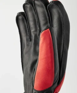 Hot Army Leather Wool Terry 5-Finger Skidkläder Herr|Handskar & Vantar Herr