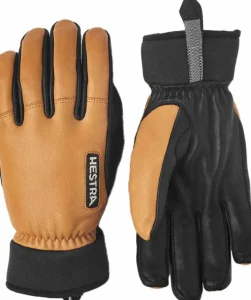 Hestra Army Leather Wool Terry 5-Finger Cork Discount