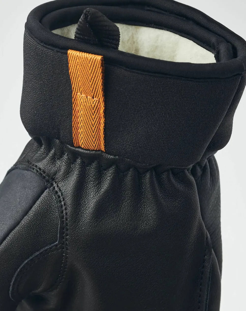 Hestra Army Leather Wool Terry 5-Finger Grey Discount
