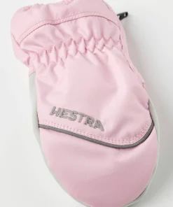 Hestra Baby's Zip Light Mitt Pink New