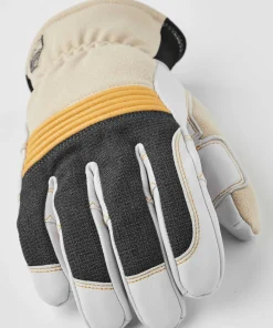 Hestra Couloir 5 Finger Beige/Offwhite