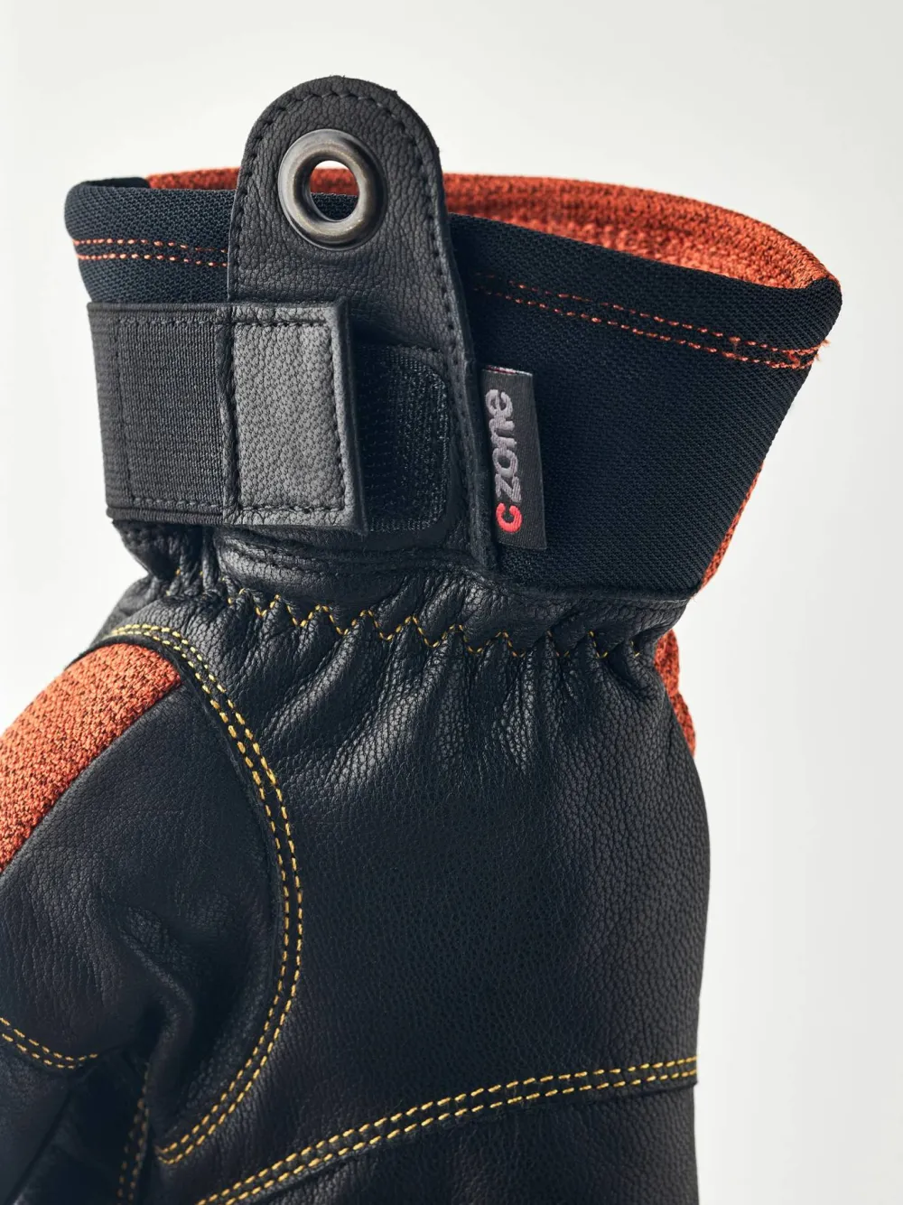 Hestra Couloir 5 Finger Brick Red/Black Hot