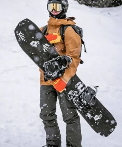 Hestra Couloir 5 Finger Brick Red/Black Hot