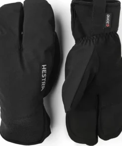Hestra CZone Mistral Split Mitt Black