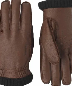 Hestra Deerskin Primaloft Rib Chocolate Choklad Best