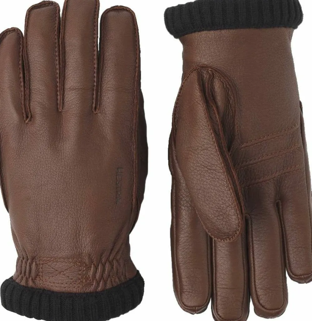 Hestra Deerskin Primaloft Rib Chocolate Choklad Best