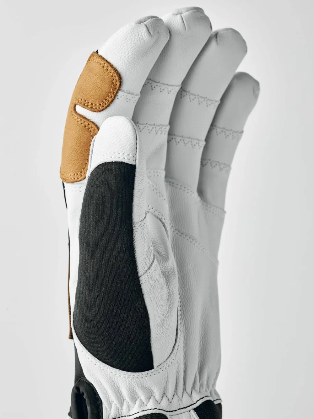 Hestra Ergo Grip Active Wool Terry - 5 Finger Black/Off White Svart / Offwhite Online