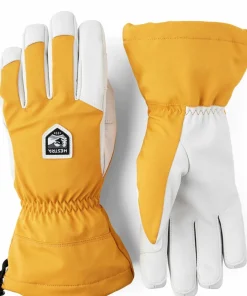 Hestra Flextron Motion 5-Finger Mustard/Offwhite Outlet