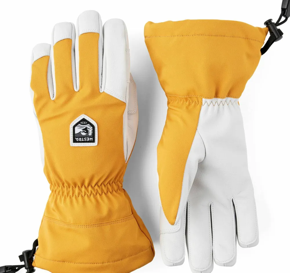 Hestra Flextron Motion 5-Finger Mustard/Offwhite Outlet
