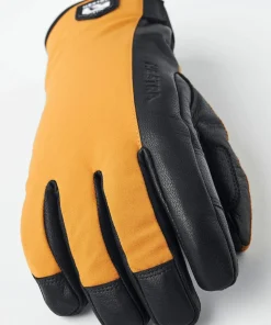 Hestra Flextron Motion Short 5-Finger Mustard/Black